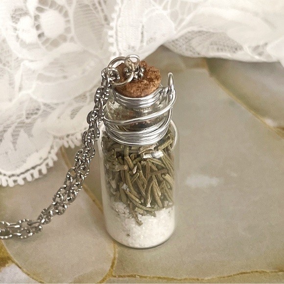 Rosemary Sand Bottle Pendant - Picture 6 of 6